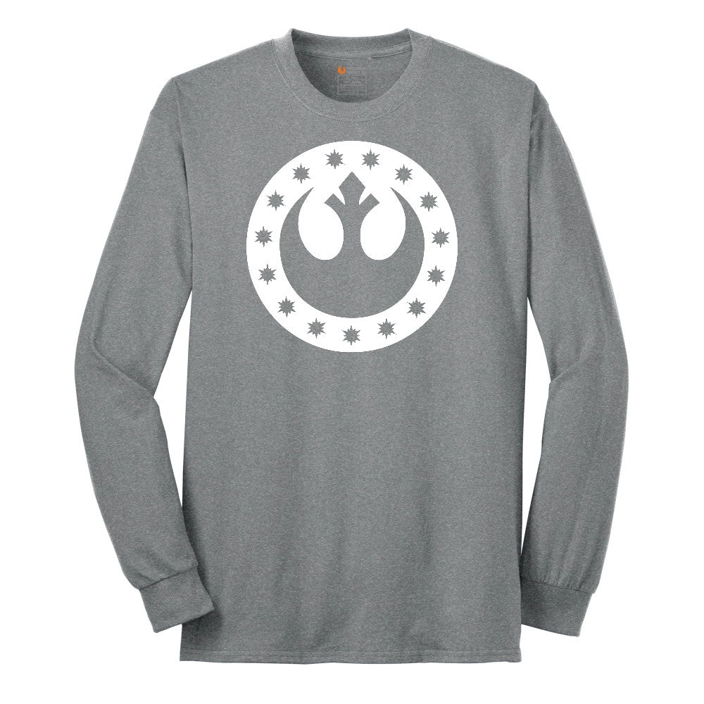 I'm a Rebel Long Sleeve Tee - Athletic Grey