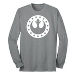 I'm a Rebel Long Sleeve Tee - Athletic Grey