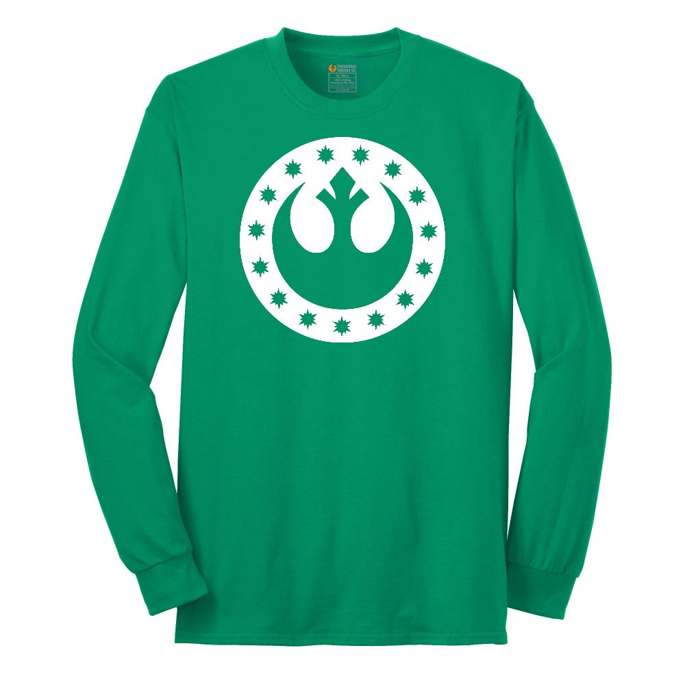 I'm a Rebel Long Sleeve Tee - Kelly Green