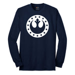 I'm a Rebel Long Sleeve Tee - Navy