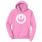 I'm a Rebel Toddler Hoodie - Candy Pink