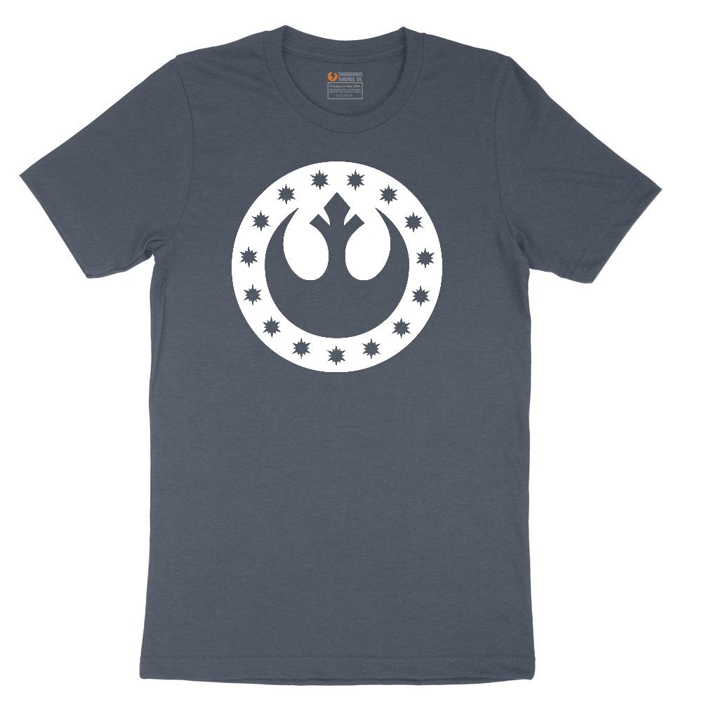 I'm a Rebel Toddler Short Sleeve Tee - Heather Navy