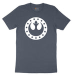 I'm a Rebel Toddler Short Sleeve Tee - Heather Navy