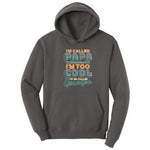 I'm Called Papav Hoodie - Charcoal
