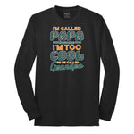 I'm Called Papav Long Sleeve Tee - Jet Black