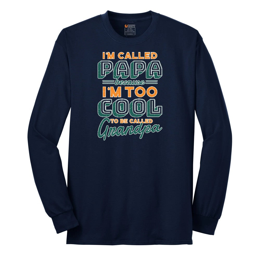 I'm Called Papav Long Sleeve Tee - Navy