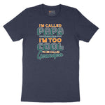 I'm Called Papav Short Sleeve Tee - Heather Navy