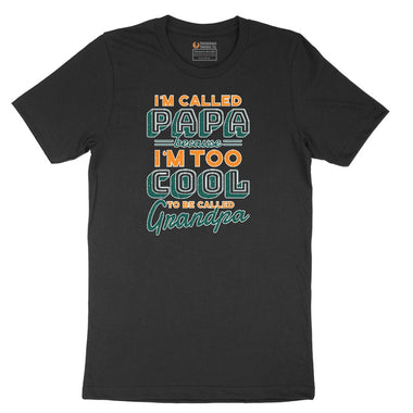 I'm Called Papav Short Sleeve Tee - Jet Black