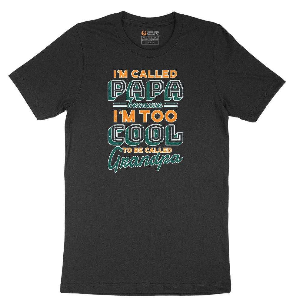 I'm Called Papav Short Sleeve Tee - Jet Black