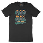 I'm Called Papav Short Sleeve Tee - Jet Black