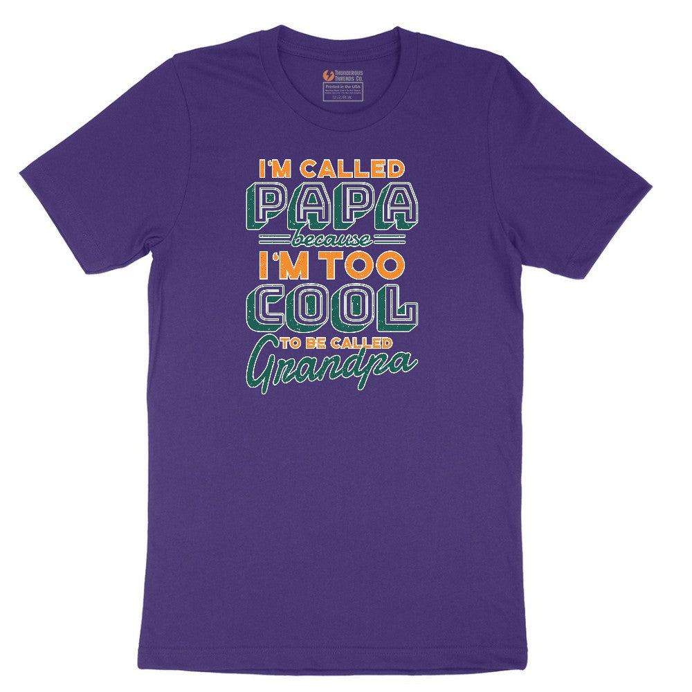 I'm Called Papav Short Sleeve Tee - Team Purple