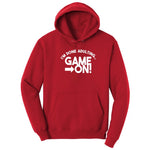 I'm Done Adulting Game On - Mens & Ladies T-Shirt Hoodie - Red
