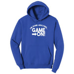 I'm Done Adulting Game On - Mens & Ladies T-Shirt Hoodie - True Royal