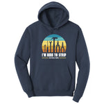 I'm Here to Strip Electrical Wires Hoodie - Navy