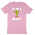 I'm Not a Hugger Youth Short Sleeve Tee - Candy Pink