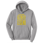 I'm Not Getting Old Becoming a Legend Ladies Hoodie - Athletic Heather