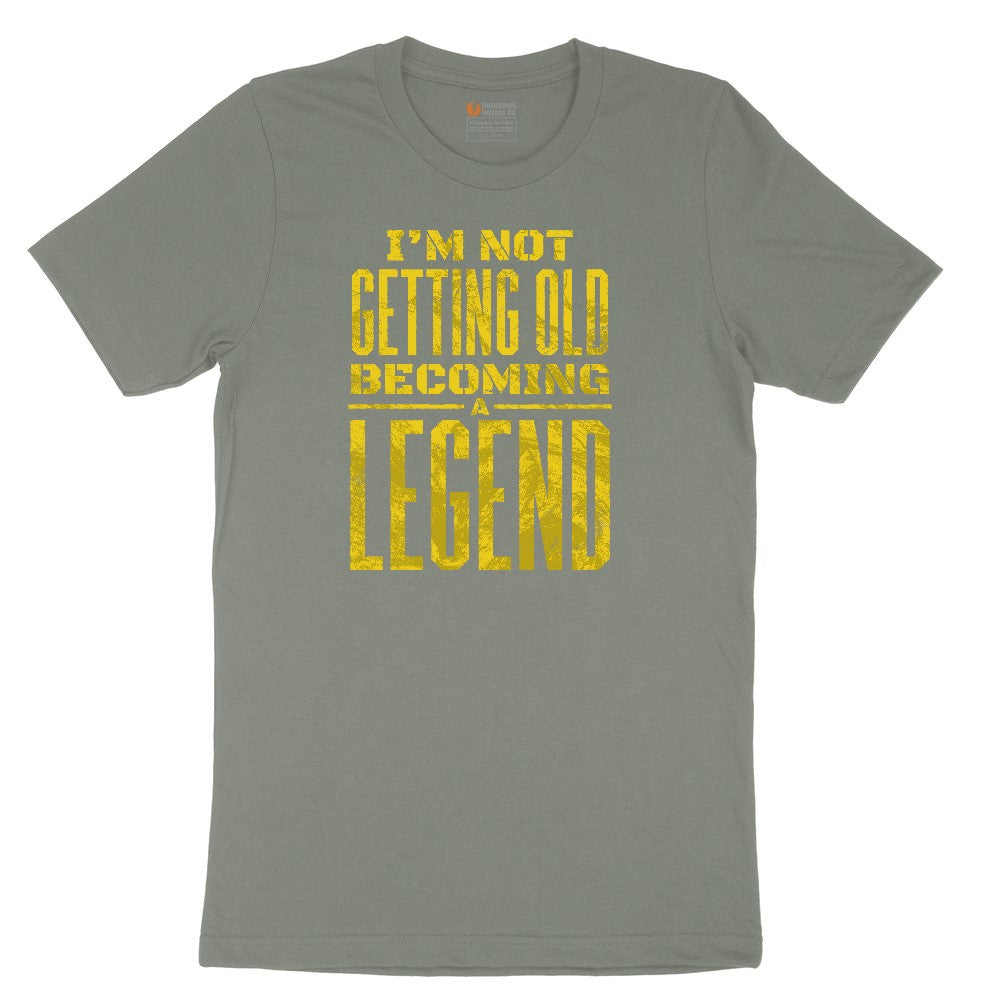 I'm Not Getting Old Becoming a Legend Ladies Short Sleeve Tee - Bamboo Blackout