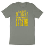 I'm Not Getting Old Becoming a Legend Ladies Short Sleeve Tee - Bamboo Blackout