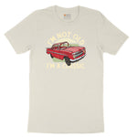 I'm Not Old I'm a Classic Car Design Ladies Short Sleeve Tee - Natural Heather