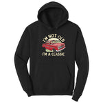 I'm Not Old I'm a Classic Car Design Hoodie - Jet Black