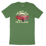 I'm Not Old I'm a Classic Car Design Toddler Short Sleeve Tee - Athletic Kelly