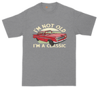 I'm Not Old I'm a Classic Car tall t-shirt for men in Athletic Heather