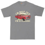 I'm Not Old I'm a Classic Car tall t-shirt for men in Athletic Heather