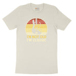 I'm Not Old I'm Classic Guitar Version Ladies Short Sleeve Tee - Natural Heather