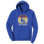I'm Not Old I'm Classic Guitar Version Hoodie - True Royal
