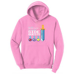 I'm Not Procrastinationg I'm Doing Side Quests - Mens & Ladies T-Shirt Ladies Hoodie - Candy Pink