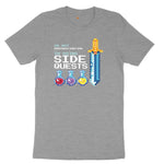 I'm Not Procrastinationg I'm Doing Side Quests - Mens & Ladies T-Shirt Ladies Short Sleeve Tee - Granite Heather