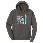 I'm Not Procrastinationg I'm Doing Side Quests - Mens & Ladies T-Shirt Hoodie - Charcoal