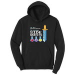 I'm Not Procrastinationg I'm Doing Side Quests - Mens & Ladies T-Shirt Hoodie - Jet Black