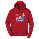I'm Not Procrastinationg I'm Doing Side Quests - Mens & Ladies T-Shirt Hoodie - Red