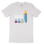 I'm Not Procrastinationg I'm Doing Side Quests - Mens & Ladies T-Shirt Short Sleeve Tee - White