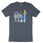 I'm Not Procrastinationg I'm Doing Side Quests - Mens & Ladies T-Shirt Toddler Short Sleeve Tee - Heather Navy