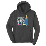 I'm Not Procrastinationg I'm Doing Side Quests - Mens & Ladies T-Shirt Youth Hoodie - Dark Heather Grey