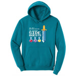 I'm Not Procrastinationg I'm Doing Side Quests - Mens & Ladies T-Shirt Youth Hoodie - Teal