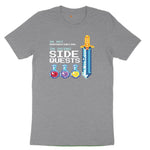 I'm Not Procrastinationg I'm Doing Side Quests - Mens & Ladies T-Shirt Youth Short Sleeve Tee - Athletic Heather