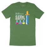 I'm Not Procrastinationg I'm Doing Side Quests - Mens & Ladies T-Shirt Youth Short Sleeve Tee - Athletic Kelly