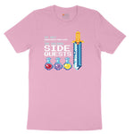 I'm Not Procrastinationg I'm Doing Side Quests - Mens & Ladies T-Shirt Youth Short Sleeve Tee - Candy Pink