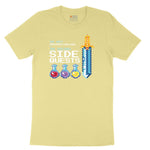 I'm Not Procrastinationg I'm Doing Side Quests - Mens & Ladies T-Shirt Youth Short Sleeve Tee - Yellow