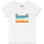 I'm Sexy and Outdoors Ladies Curvy Tee - White