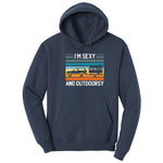 I'm Sexy and Outdoors Hoodie - Navy