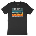 I'm Sexy and Outdoors Short Sleeve Tee - Jet Black