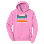 I'm Sexy and Outdoors Youth Hoodie - Candy Pink