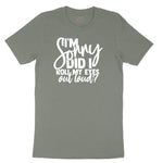 I'm Sorry Did I Roll My Eyes Out Loud Version 1 Ladies Short Sleeve Tee - Bamboo Blackout