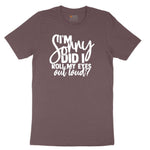 I'm Sorry Did I Roll My Eyes Out Loud Version 1 Ladies Short Sleeve Tee - Sangria Blackout