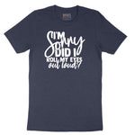 I'm Sorry Did I Roll My Eyes Out Loud Version 1 Short Sleeve Tee - Heather Navy
