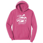 In My Experience I'm Right Ladies Hoodie - Sangria